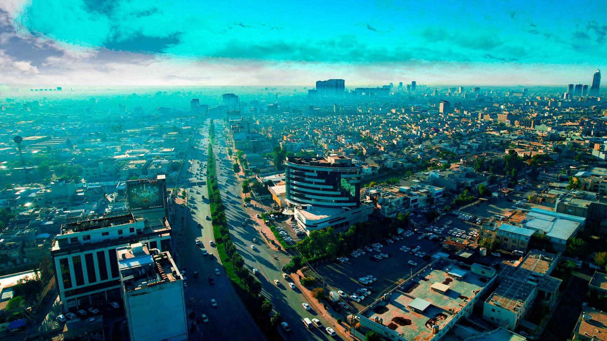 Van Royal Hotel Erbil Exterior foto